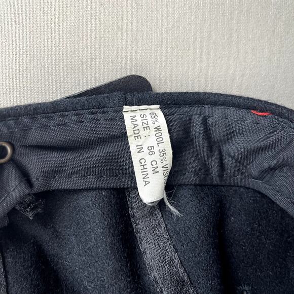 Vintage Woodbury Park Racing Hat Cap Strapback Black Golf Course Museum UK 90s - Picture 6 of 6